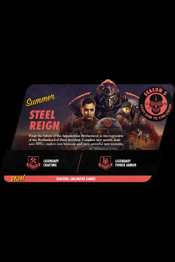 Cover of Fallout 76 - Steel Reign