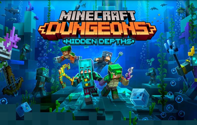 Cover of Minecraft Dungeons: Hidden Depths