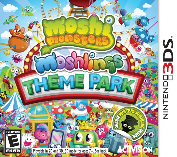 Cover of Moshi Monsters: Moshling Theme Park
