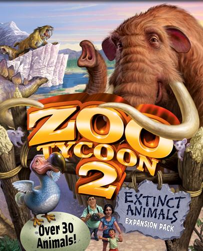 Cover of Zoo Tycoon 2: Extinct Animals