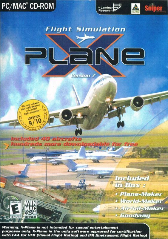 Cover of X-Plane 7