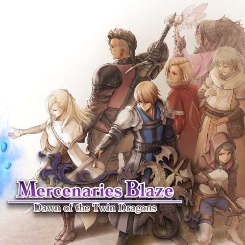 Cover of Mercenaries Blaze: Dawn of the Twin Dragons