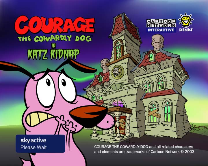 Cover of Courage The Cowardly Dog in Katz Kidnap