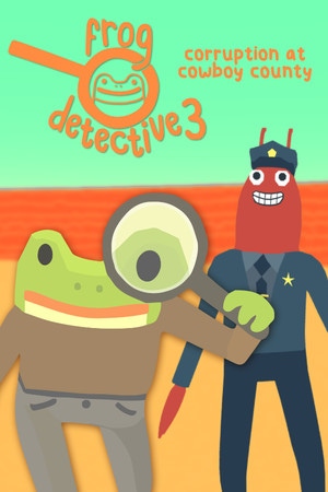 Cover of Frog Detective 3: Corruption at Cowboy County