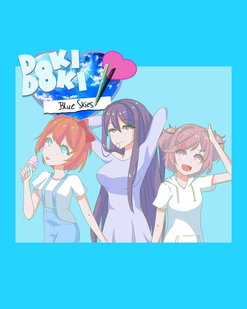Cover of Doki Doki Blue Skies
