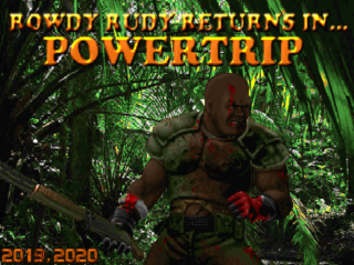 Cover of Rowdy Rudy II: POWERTRIP