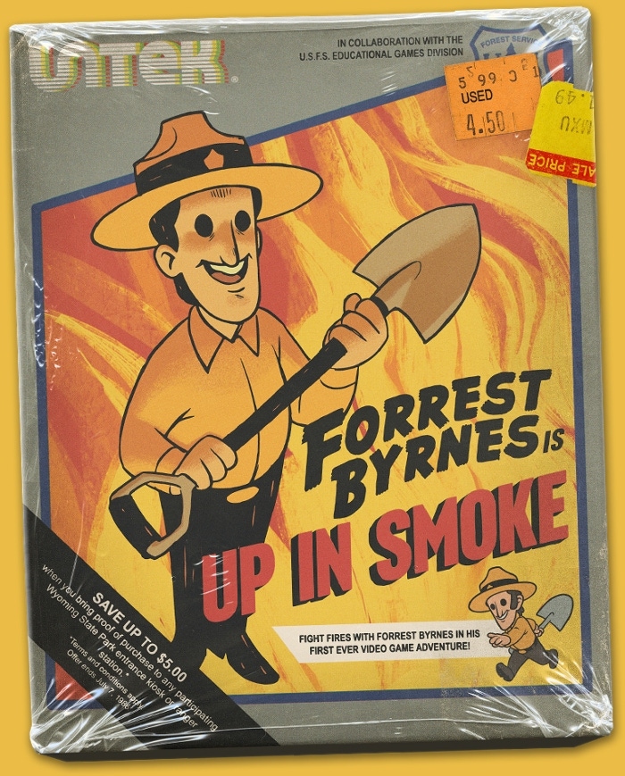 Cover of Forrest Byrnes: Up in Smoke