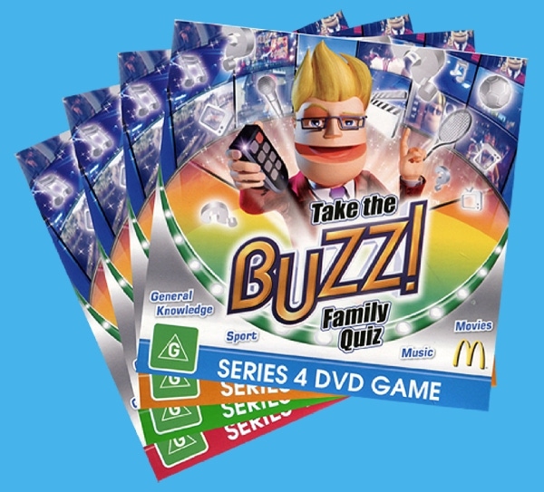 Cover of Take the Buzz! Family Quiz - Series 1 DVD Game