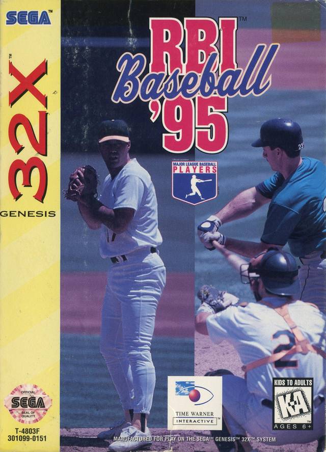 Cover of R.B.I. Baseball '95