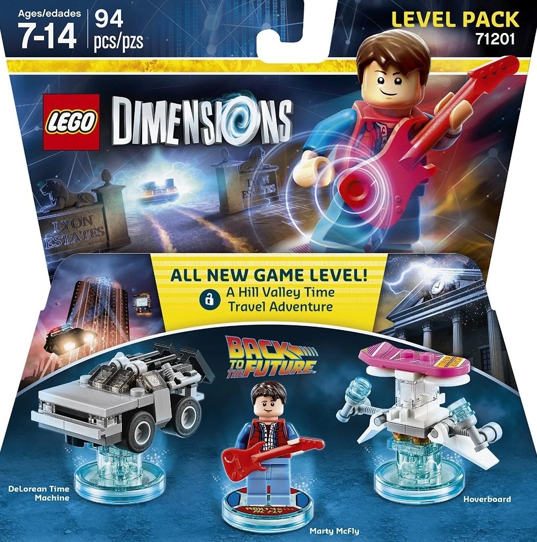 Cover of LEGO Dimensions: Back to the Future Level Pack