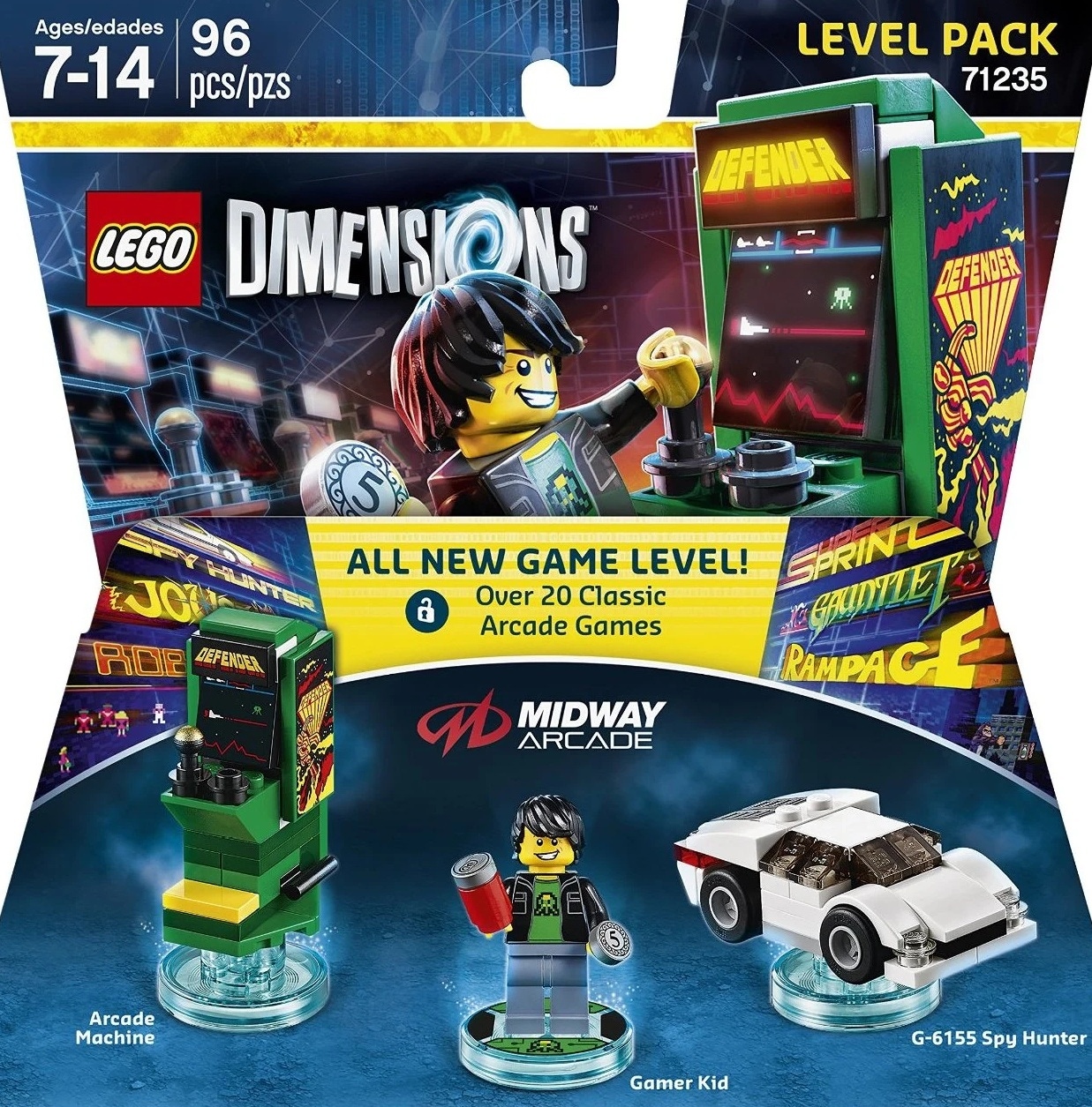 Cover of LEGO Dimensions: Midway Arcade Level Pack