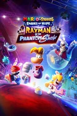 Cover of Mario + Rabbids Sparks of Hope: Rayman in the Phantom Show