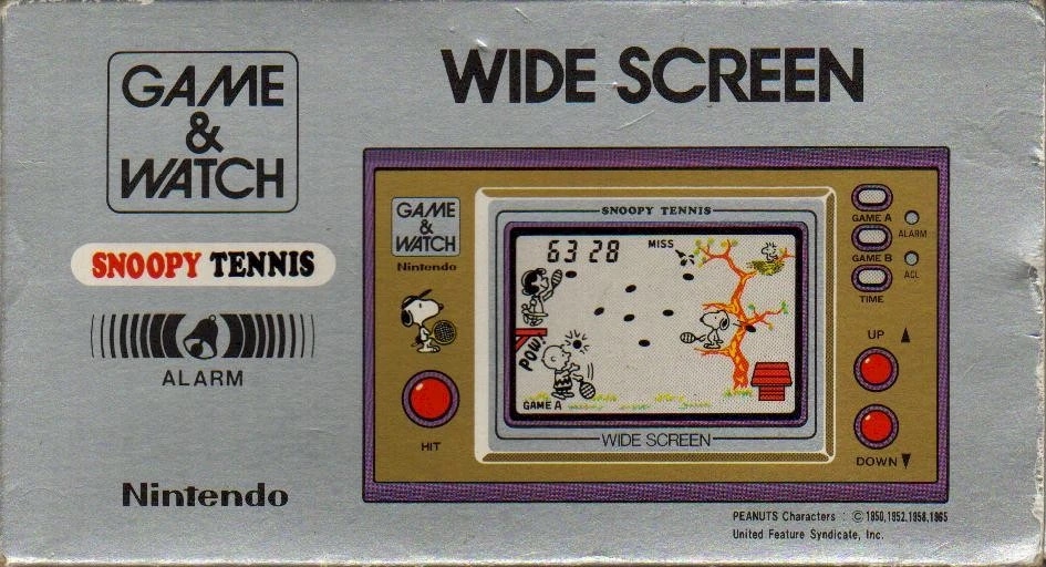 Cover of Game & Watch: Snoopy Tennis
