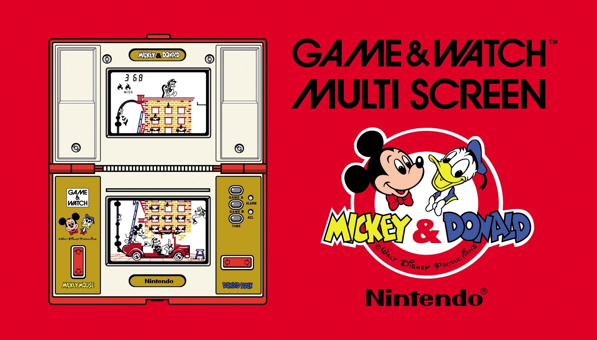 Cover of Game & Watch: Mickey & Donald