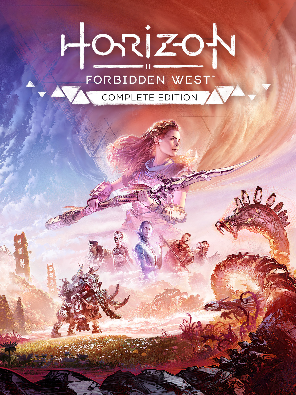 Carátula de Horizon Forbidden West Complete Edition