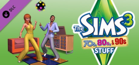 Cover of The Sims 3: 70's, 80's, & 90's Stuff