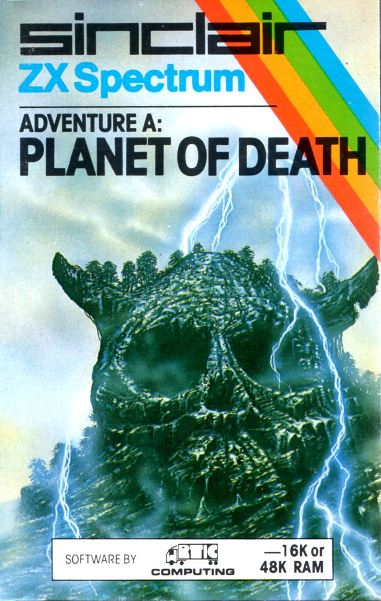 Cover of Adventure A: Planet of Death