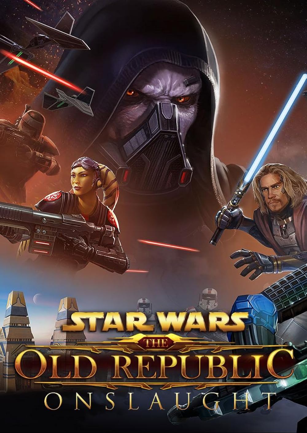 Cover of Star Wars: The Old Republic - Onslaught