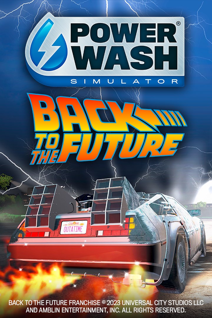 Cover of PowerWash Simulator - Back to the Future Special Pack