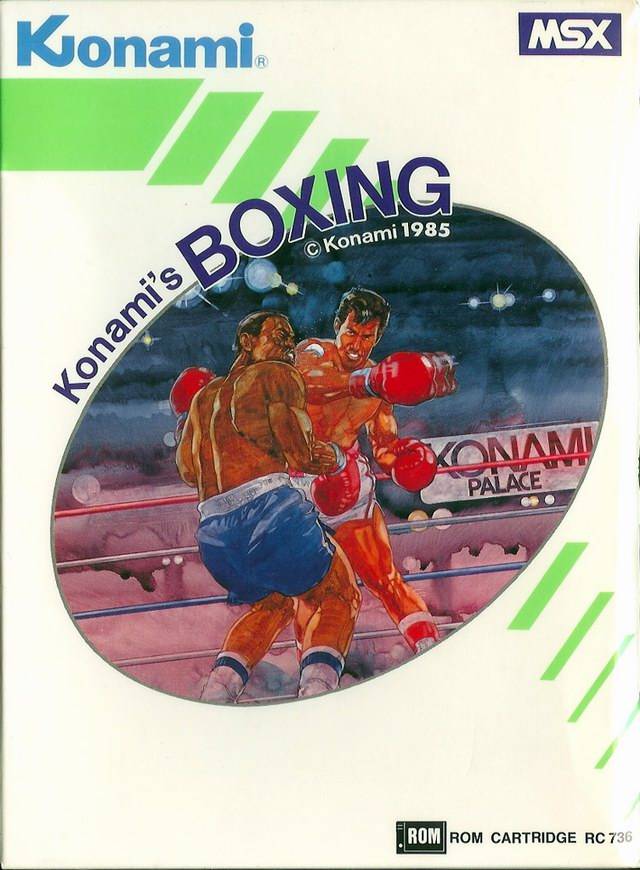 Cover of Konami's Boxing
