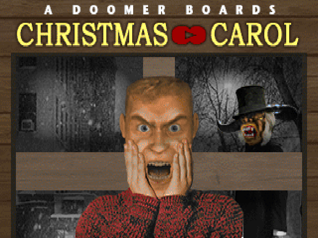 Cover of A Doomer Boards Christmas Carol