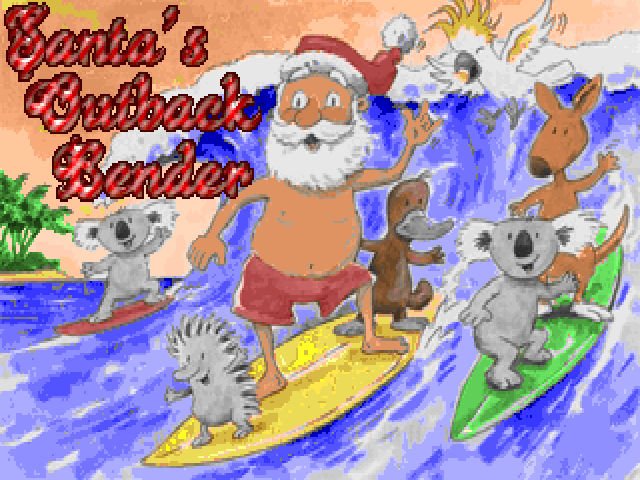 Cover of Santa's Outback Bender