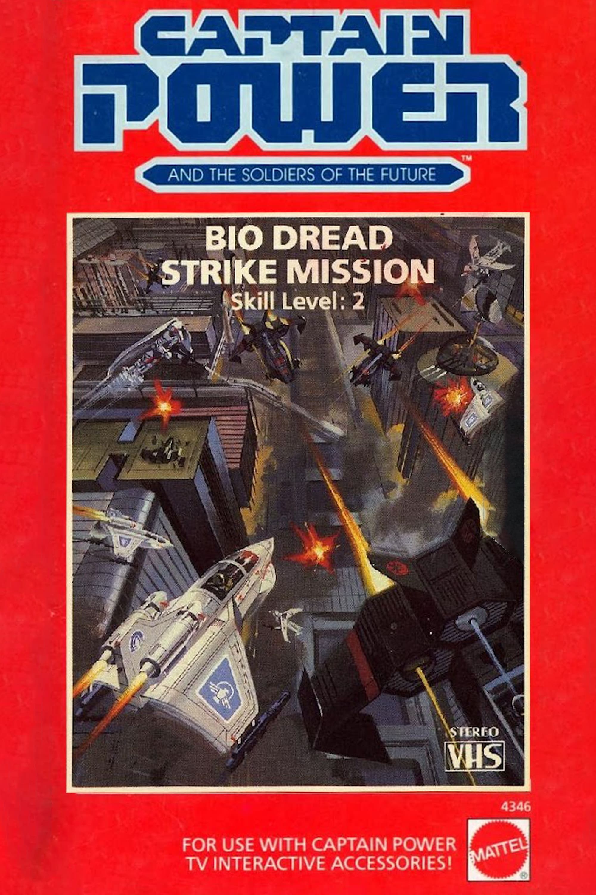 Cover of Captain Power and the Soldiers of the Future: Bio-Dread Strike Mission