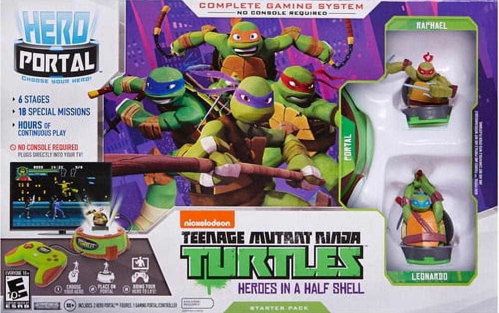 Cover of Hero Portal: Teenage Mutant Ninja Turtles Heroes In A Half-Shell