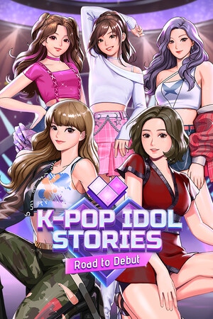 Cover of K-pop Idol Stories: Road to Debut
