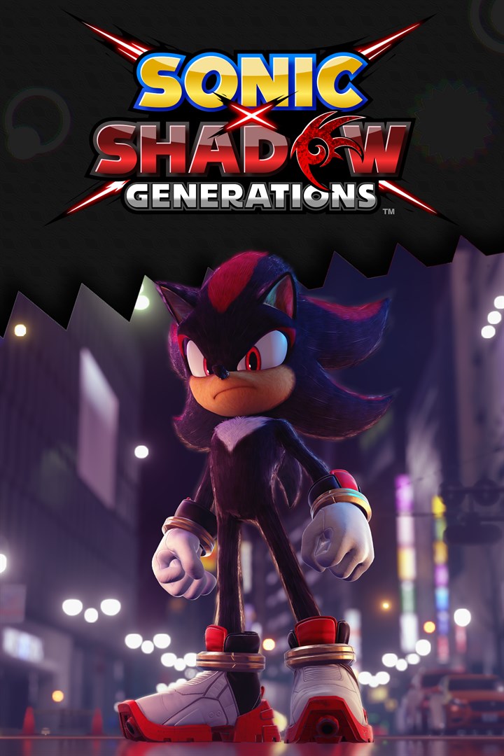 Cover of Sonic X Shadow Generations: Sonic the Hedgehog 3 Movie Pack