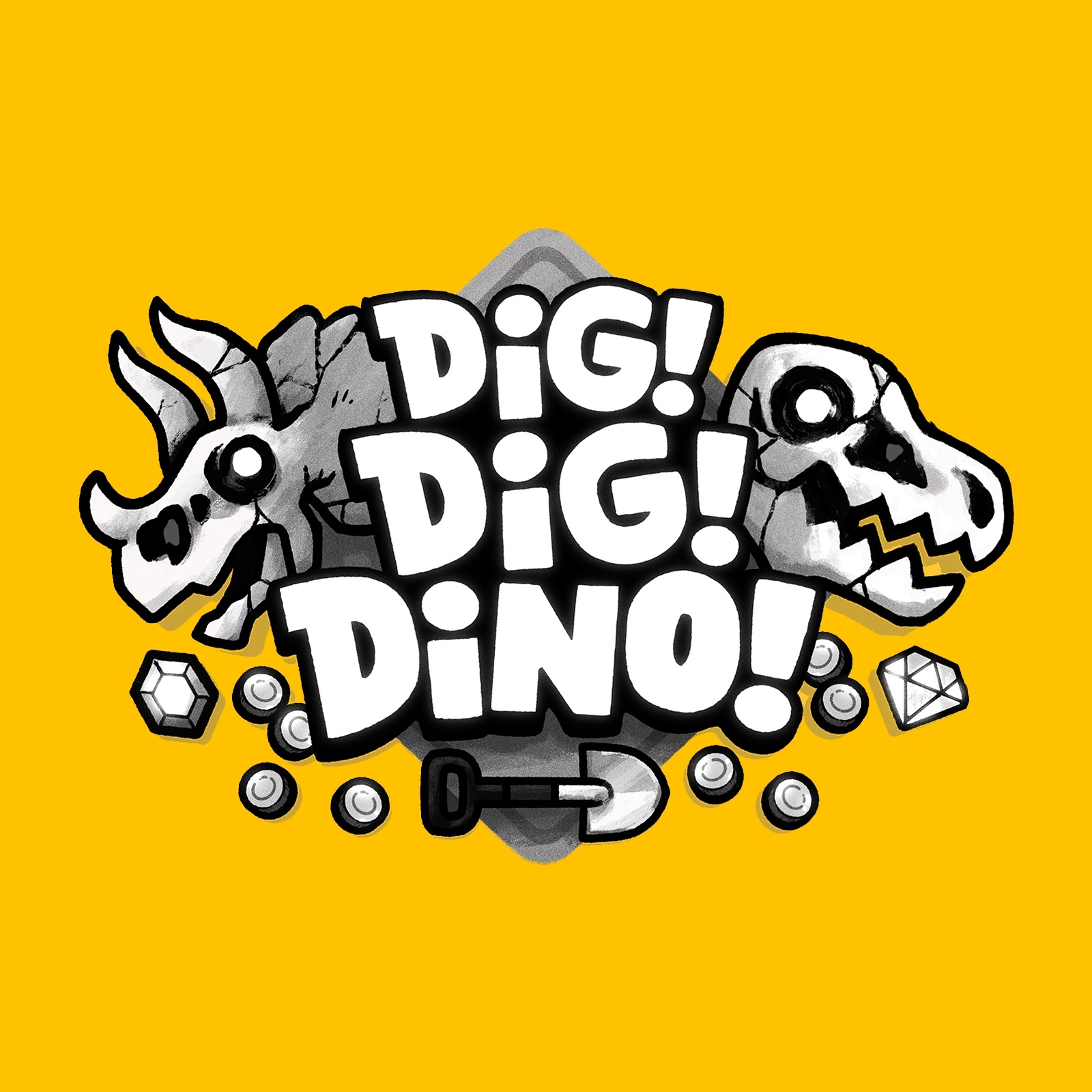 Cover of Dig Dig Dino!